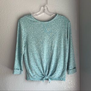 Blue/Turquoise Long Sleeve Shirt